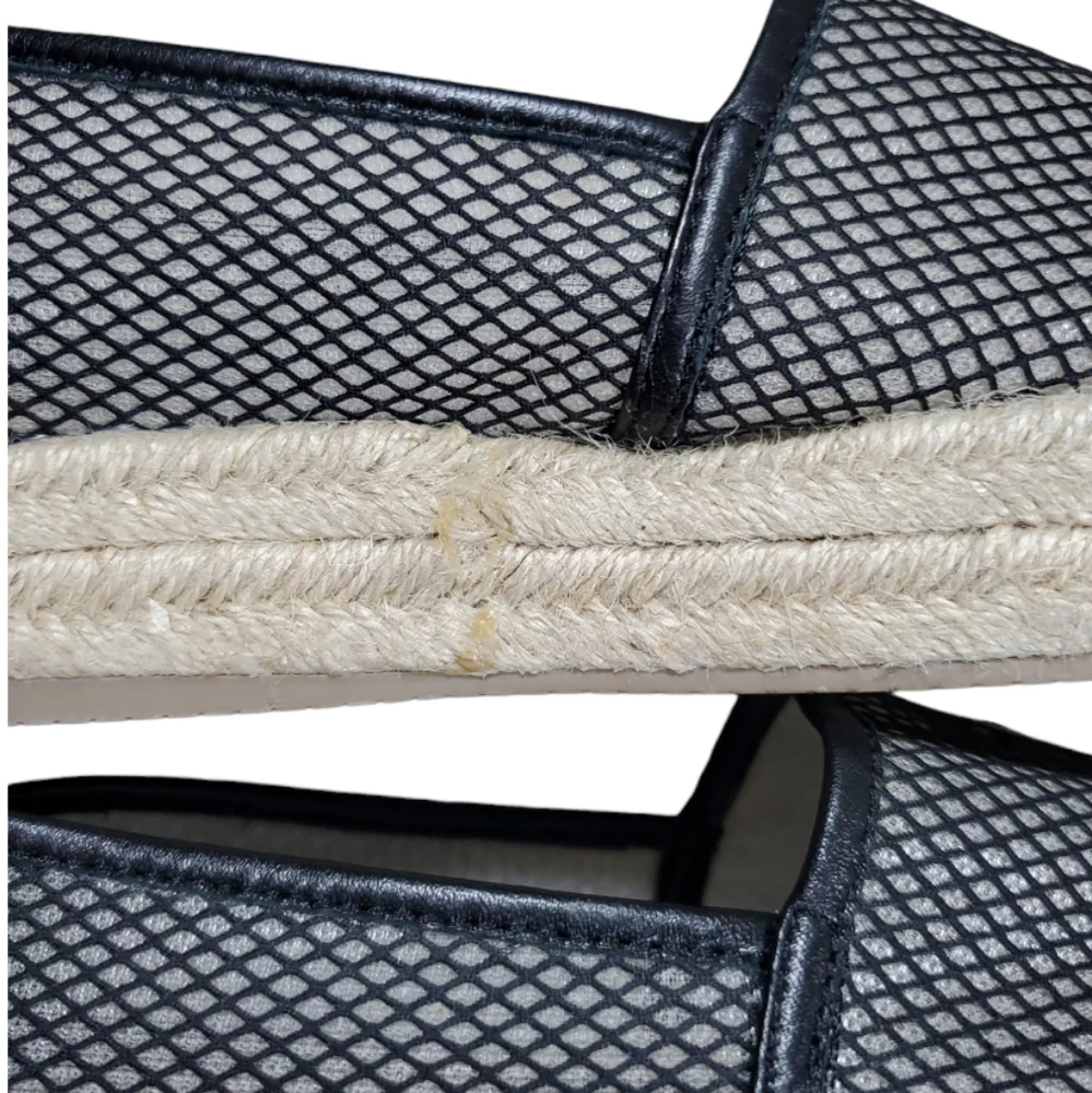 Adila Leather Platform Espadrilles